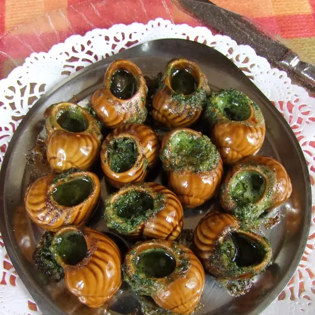 Escargots à l'alsacienne, photo de la maison